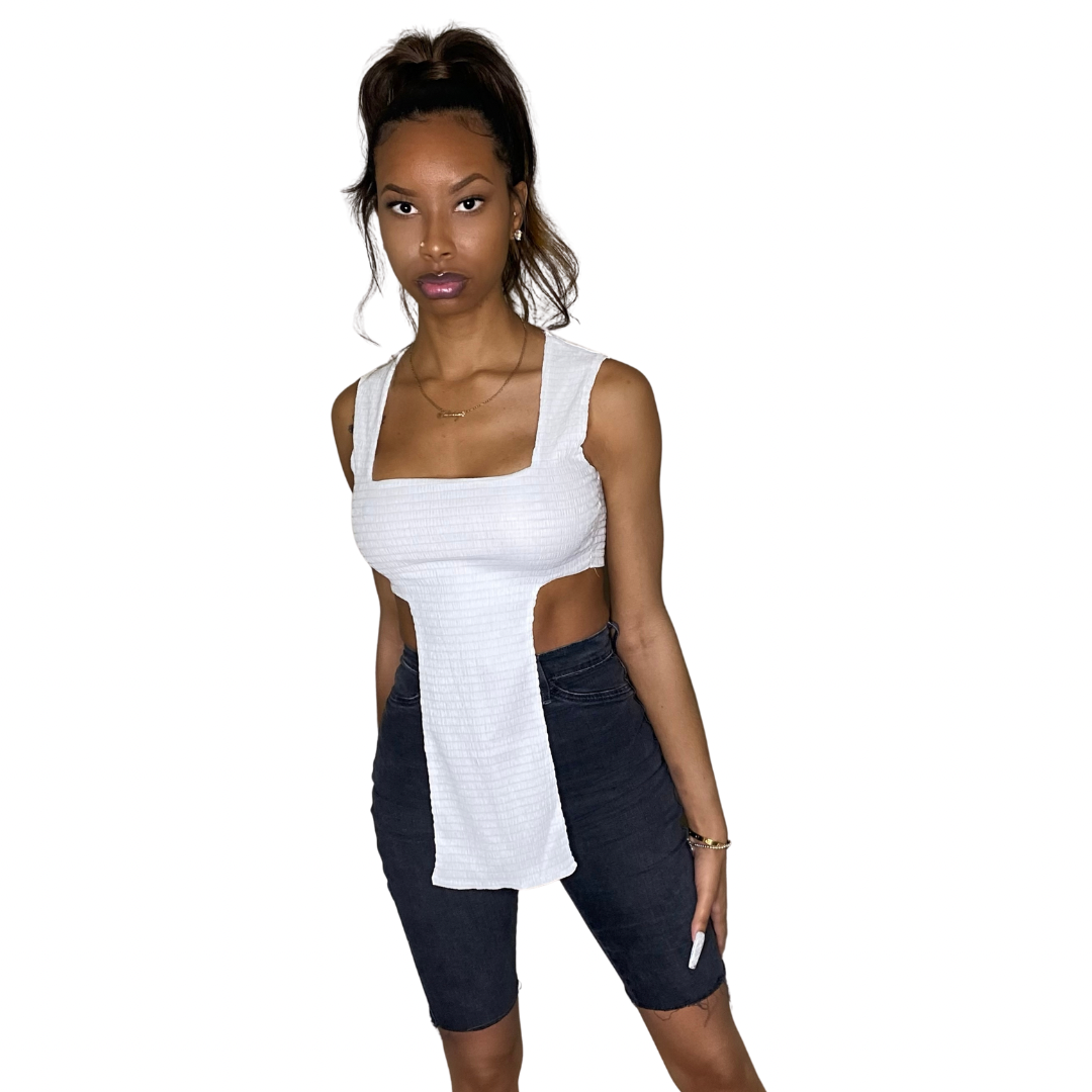 Ribbed T Crop Top